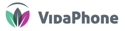 Kocht een telefoon bij http://www.vidaphone.com/ VidaPhone-logo